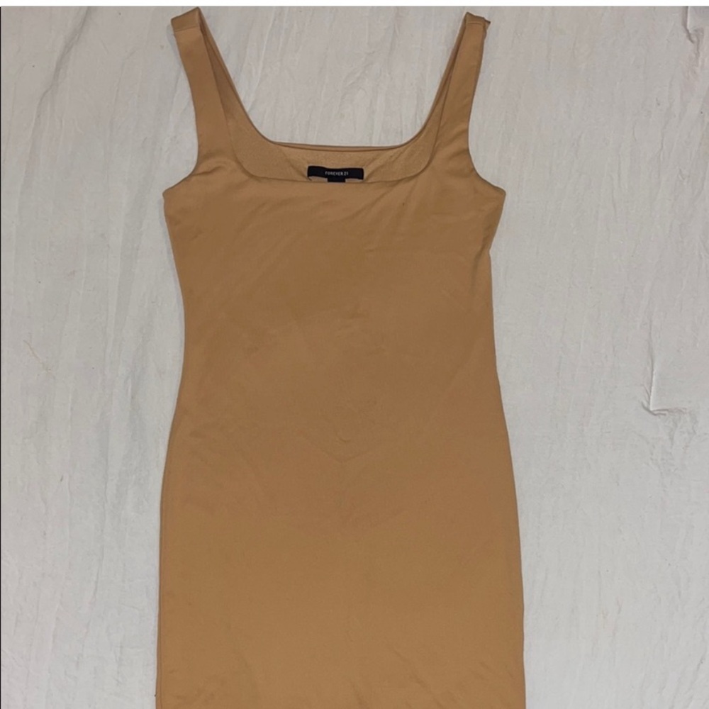 Forever 21 Tan Mini Dress